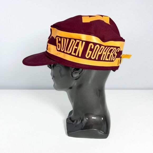 Vintage Crowd Cap Minnesota Golden Gophers College Football Painters Hat - Picture 2 of 6